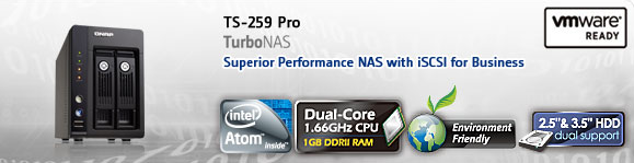 QNAP TS-259 Pro Turbo NAS